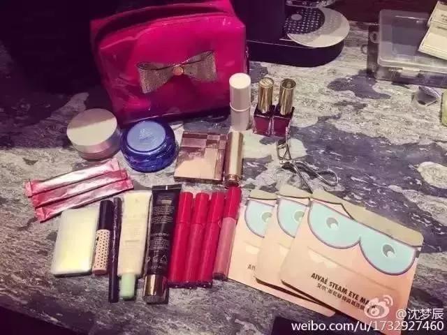 扒一扒明星化妆包,明星的化妆包大揭秘