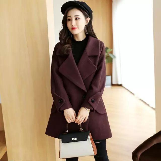 今年流行的毛呢外套怎么搭配,最洋气的格子毛呢外套