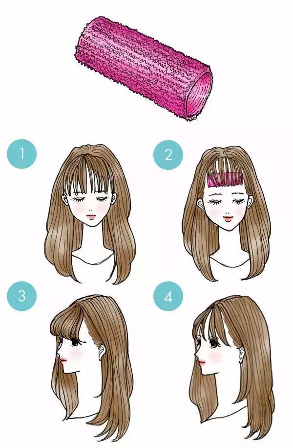 怎么把刘海变成美丽又简单的刘海,刘海怎么弄才可以变成好看的刘海