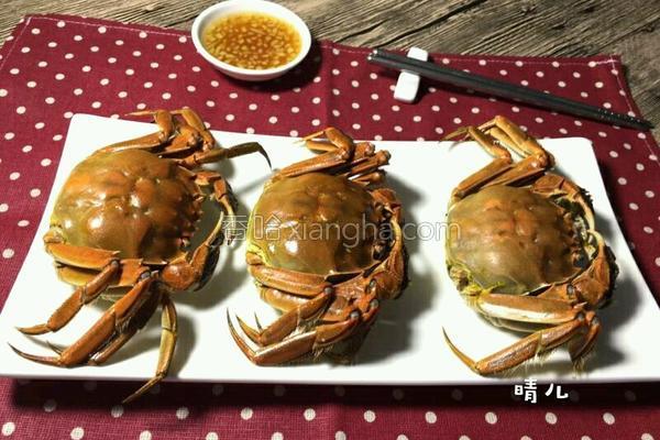 清蒸大闸蟹的蘸料怎么调,清蒸大闸蟹会长胖吗
