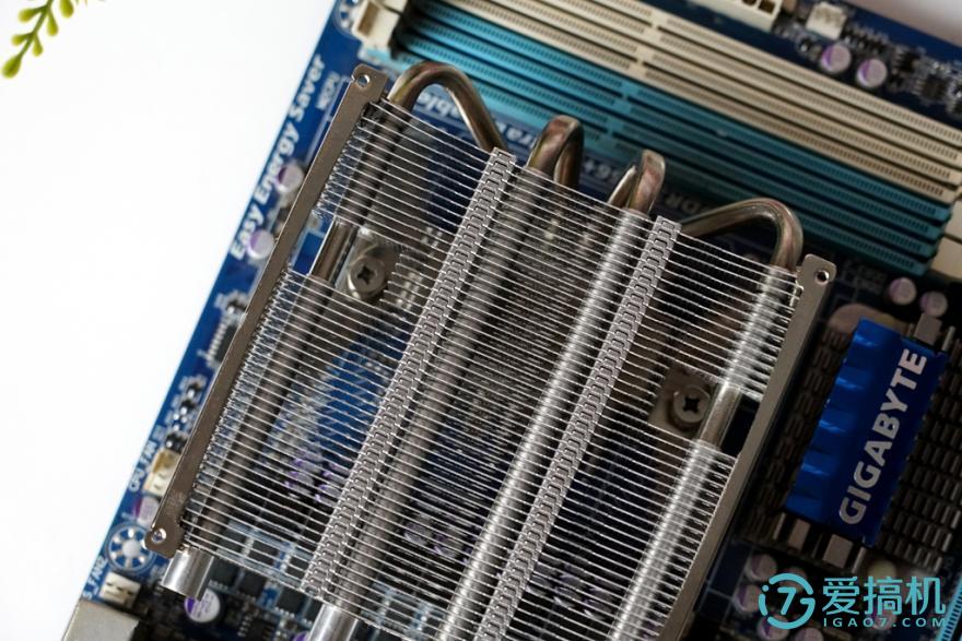 超频三下压式散热器测试,散热效果好