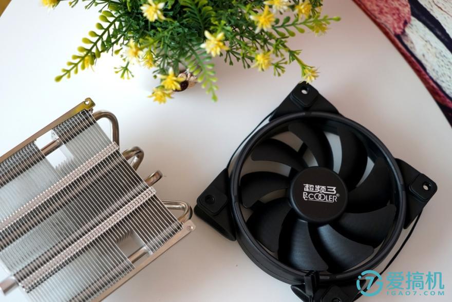 超频三下压式散热器测试,散热效果好