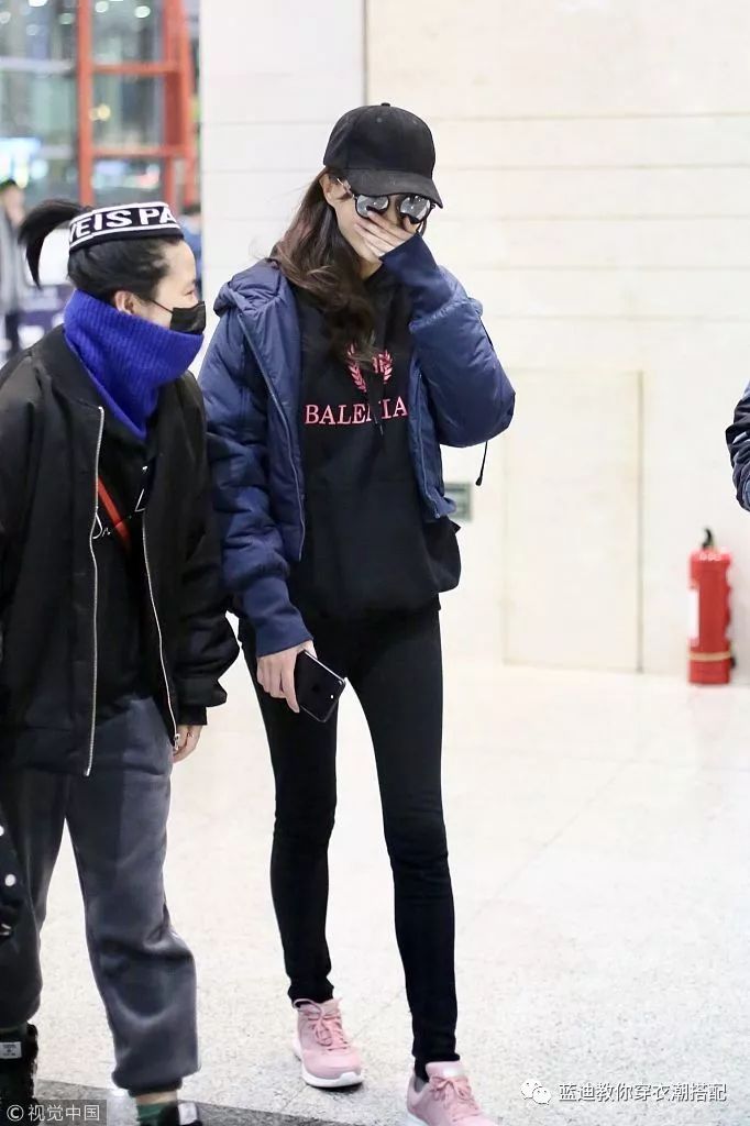 明星同款春款唐嫣日常穿搭,明星服装搭配女唐嫣