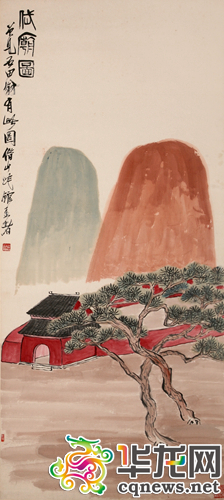 齐白石山水十二屏拍卖现场,齐白石山水十二屏拍出9.315亿元