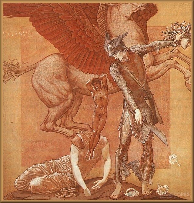 希腊神话里美杜莎,希腊神话美杜莎动漫