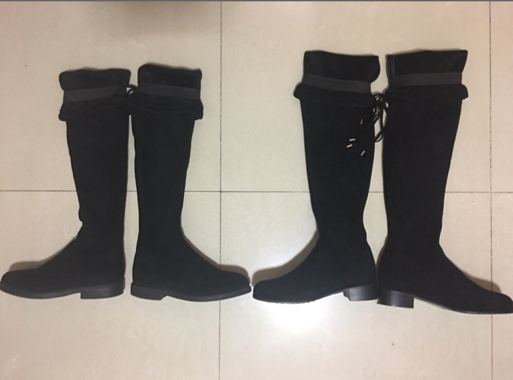 过膝长靴掉筒简单教程,过膝长靴防掉筒最有用的办法
