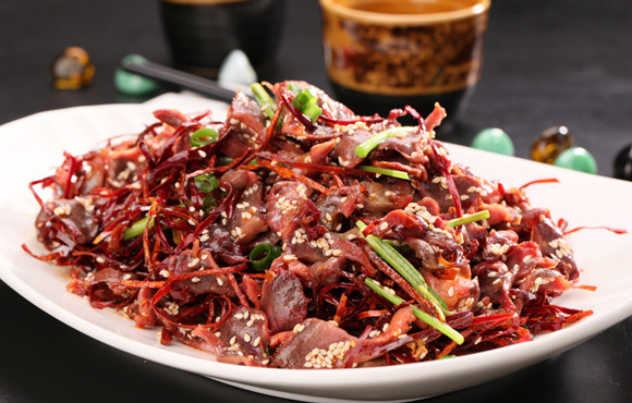 爆炒香辣鸡胗好吃下饭,下饭下酒的爆炒鸡胗越教越有嚼劲