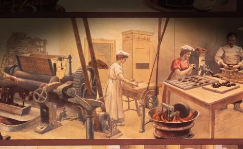 普通巧克力1块钱,一小块的巧克力