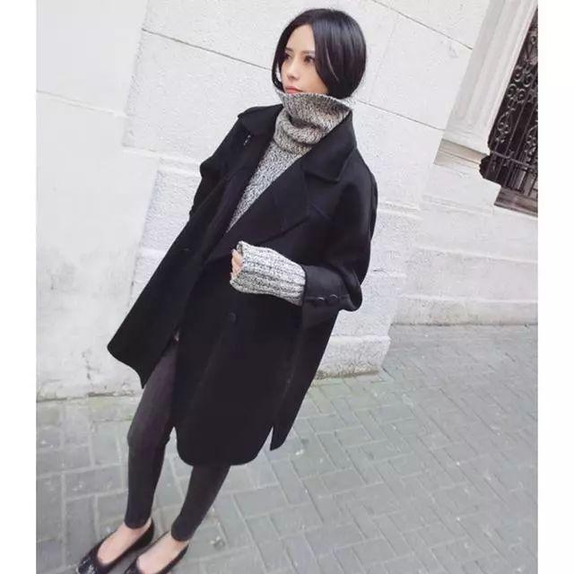 今年流行的毛呢外套怎么搭配,最洋气的格子毛呢外套