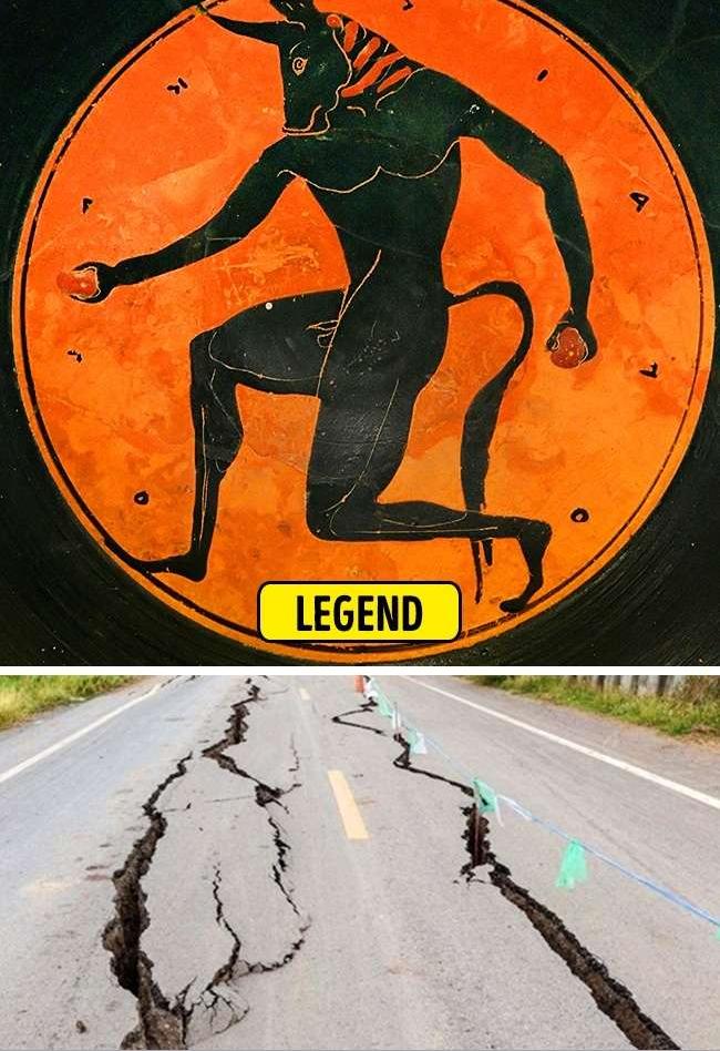 神话传奇故事真实的,神话传说与真实事件