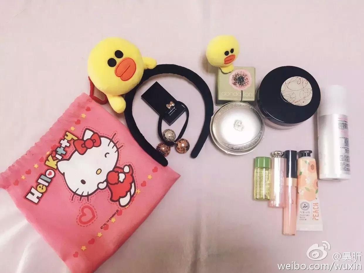 扒一扒明星化妆包,明星的化妆包大揭秘