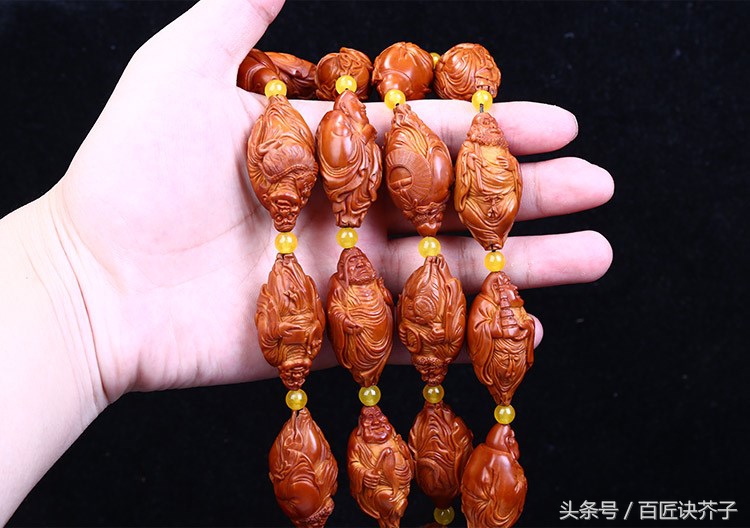 橄榄核十八罗汉大师顺序,橄榄核十八罗汉谁雕刻最写实