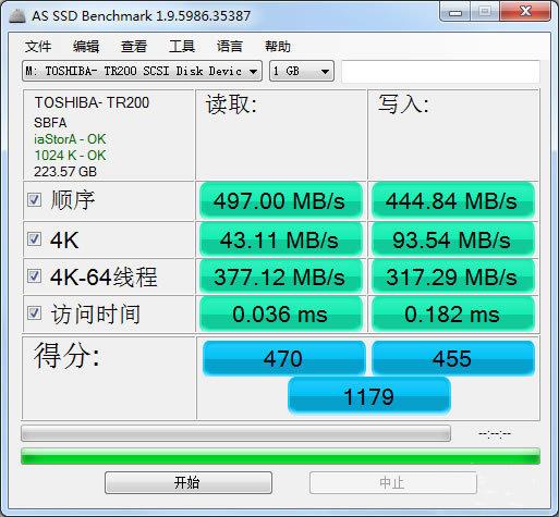 64层3DBiCSFLASH™SSD—东芝TR200固态硬盘简测