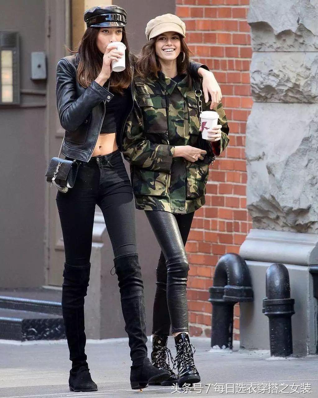 杨幂娜扎抢着穿长筒马丁靴 (看看杨幂热巴这样穿是有多美)