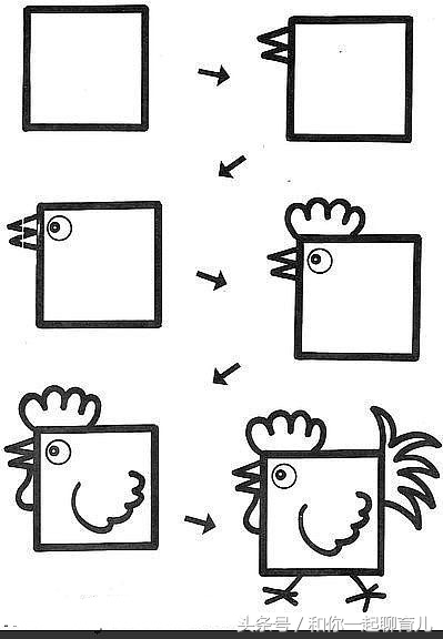 画画动漫人物10-15岁简笔画,画画简笔画可爱人物女孩10-15岁