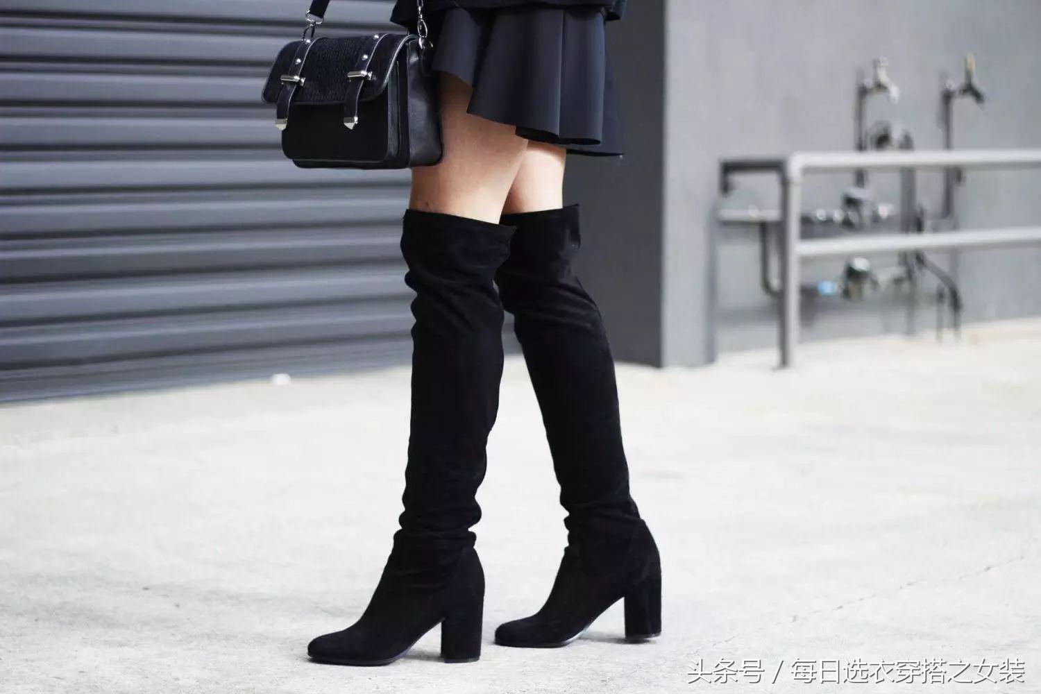 杨幂娜扎抢着穿长筒马丁靴 (看看杨幂热巴这样穿是有多美)