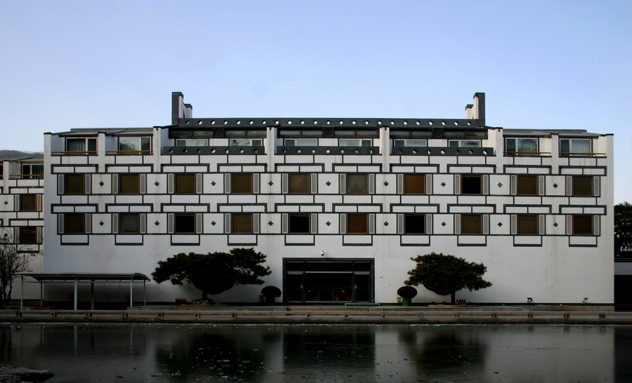 香山饭店的中国特色,香山饭店老照片