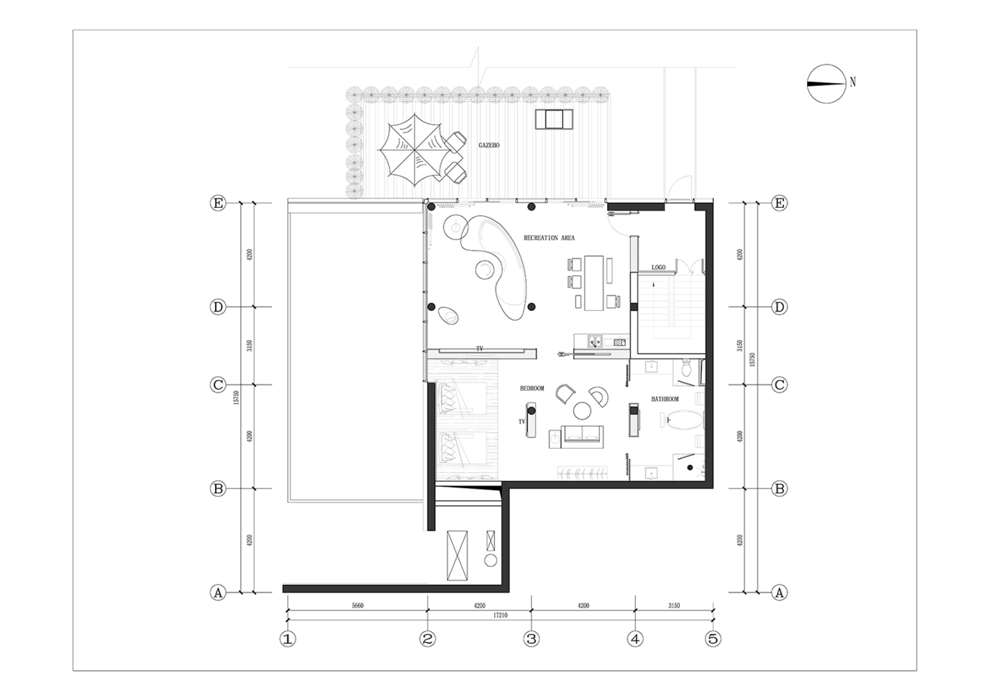 室内设计：“静观一叶扁舟”——主题酒店