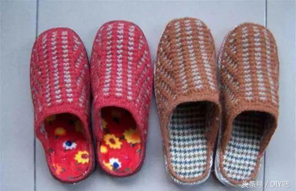 毛线拖鞋的鞋面用棒针怎么起针,儿童棒针毛线拖鞋教程完整版