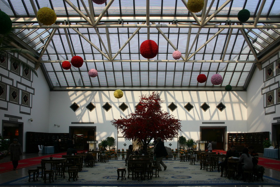 香山饭店的中国特色,香山饭店老照片