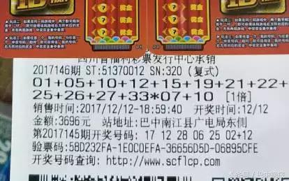 通海15人合买彩票中头奖 (巴中合买双色球中1040万)