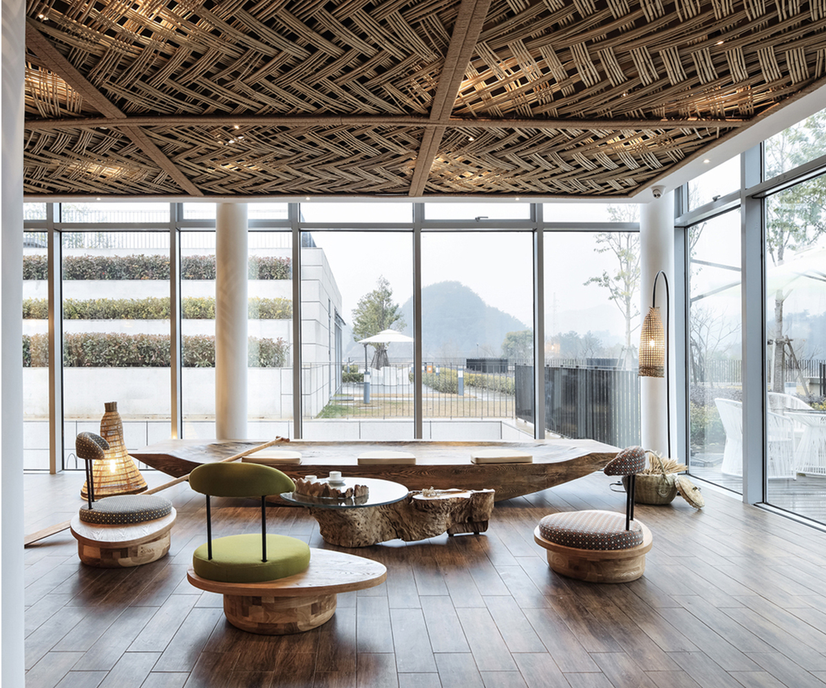 室内设计：“静观一叶扁舟”——主题酒店