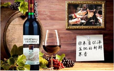 长城出口型解百纳干红葡萄酒酒评,长城黄标高级解百纳干红