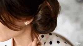 手残自己怎么扎好看,一分钟就能学会的4款懒人扎发