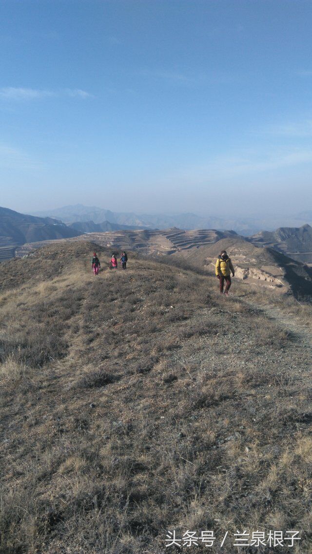 兰州冬日游景点推荐,兰州抱龙山龙脊