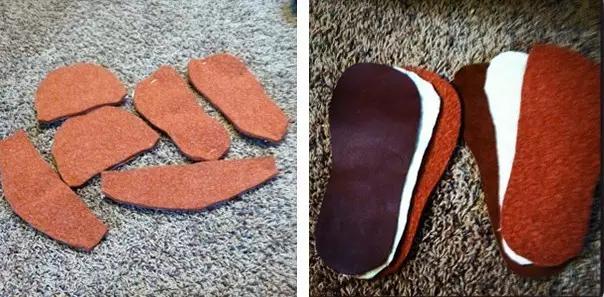 利用旧衣服做拖鞋的教程,用旧衣服做拖鞋最简单方法