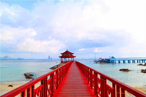 北纬18度温暖的冬季三亚之旅,北纬18度三亚旅游