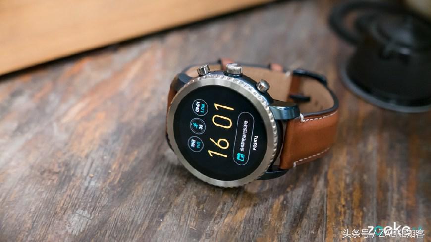 戴着FossilQ智能手表的我,终于像个人生赢家