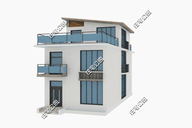 面宽7米进深10米的别墅,农村2层别墅户型图大全