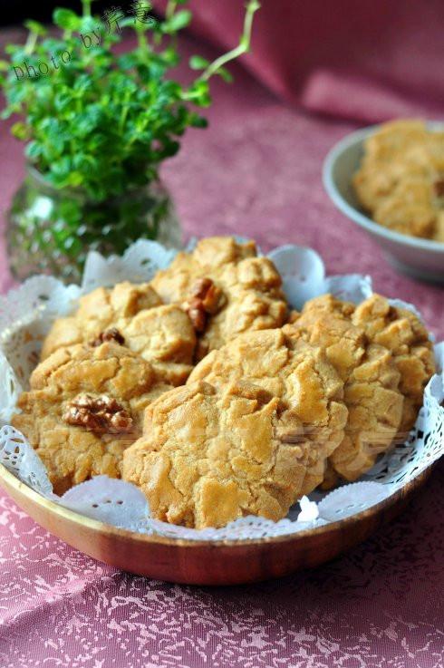 桃酥有点软怎样才能酥脆,自己做的桃酥怎么不油
