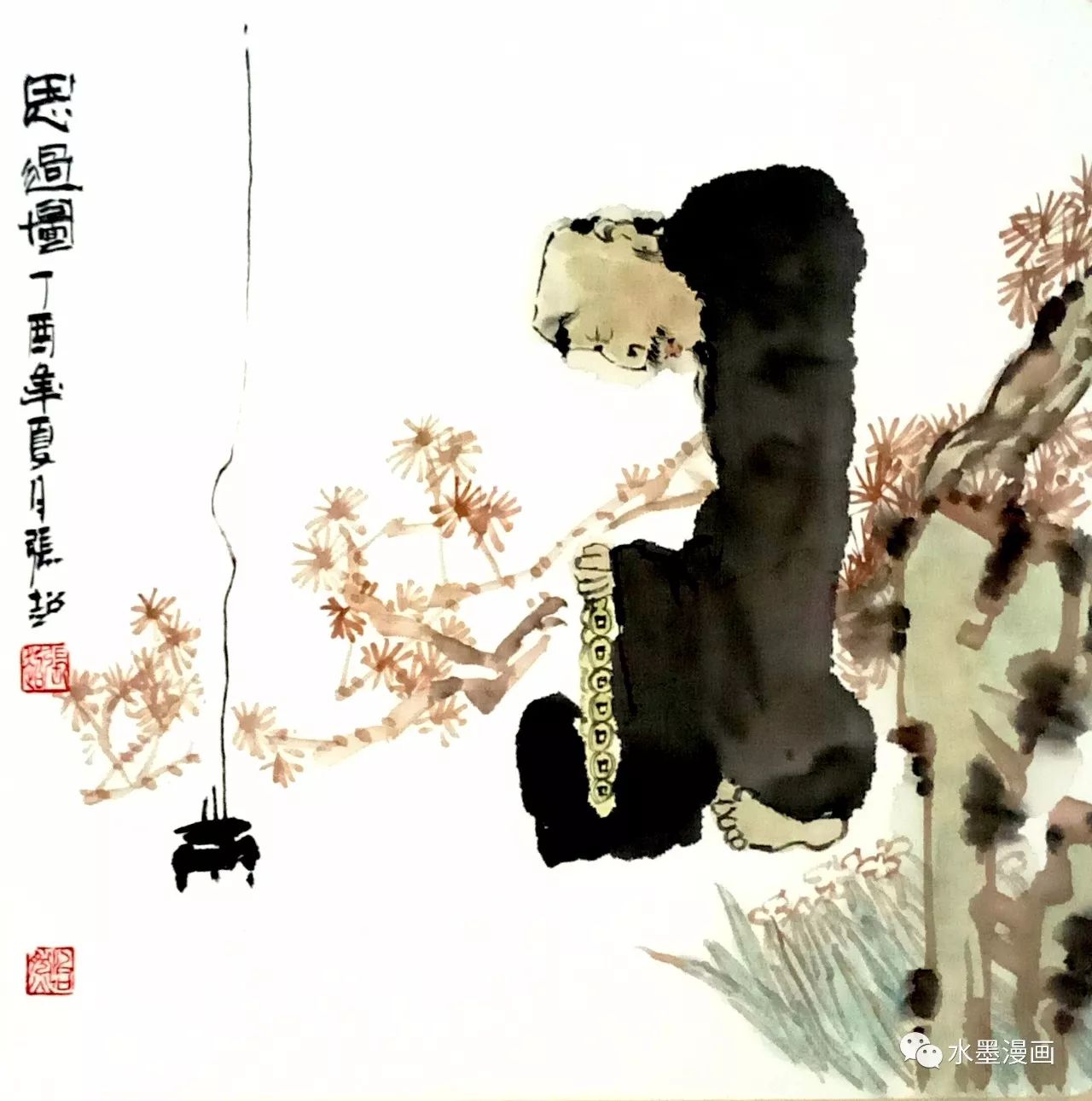 水墨画风漫画推荐,国产水墨漫画作品欣赏