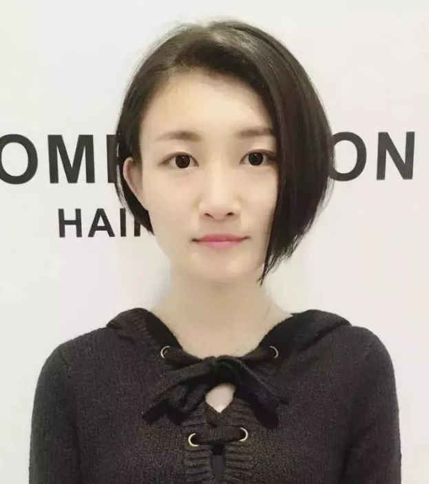 脸小三角脸适合剪什么发型,脸大头发少适合什么发型怎么扎