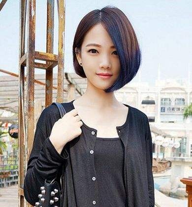 脸小三角脸适合剪什么发型,脸大头发少适合什么发型怎么扎