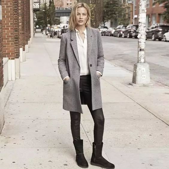 ugg穿搭很潮却很土,谁说穿oversize的就没有好身材