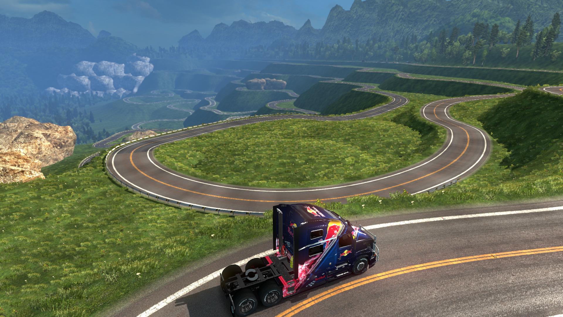 欧洲卡车模拟2飞行模式探索地图,欧洲卡车模拟2飞行模式详细教程