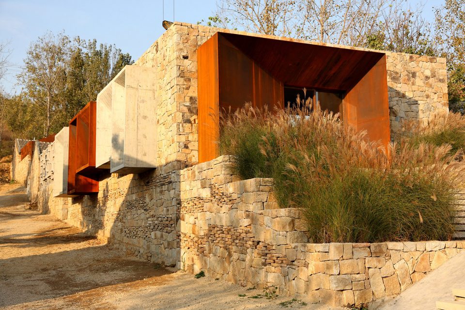 凤凰旧村庄改造,凤凰措古村落设计