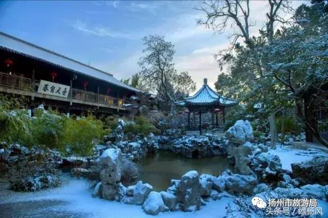 扬州的冬天,冬天的扬州美景
