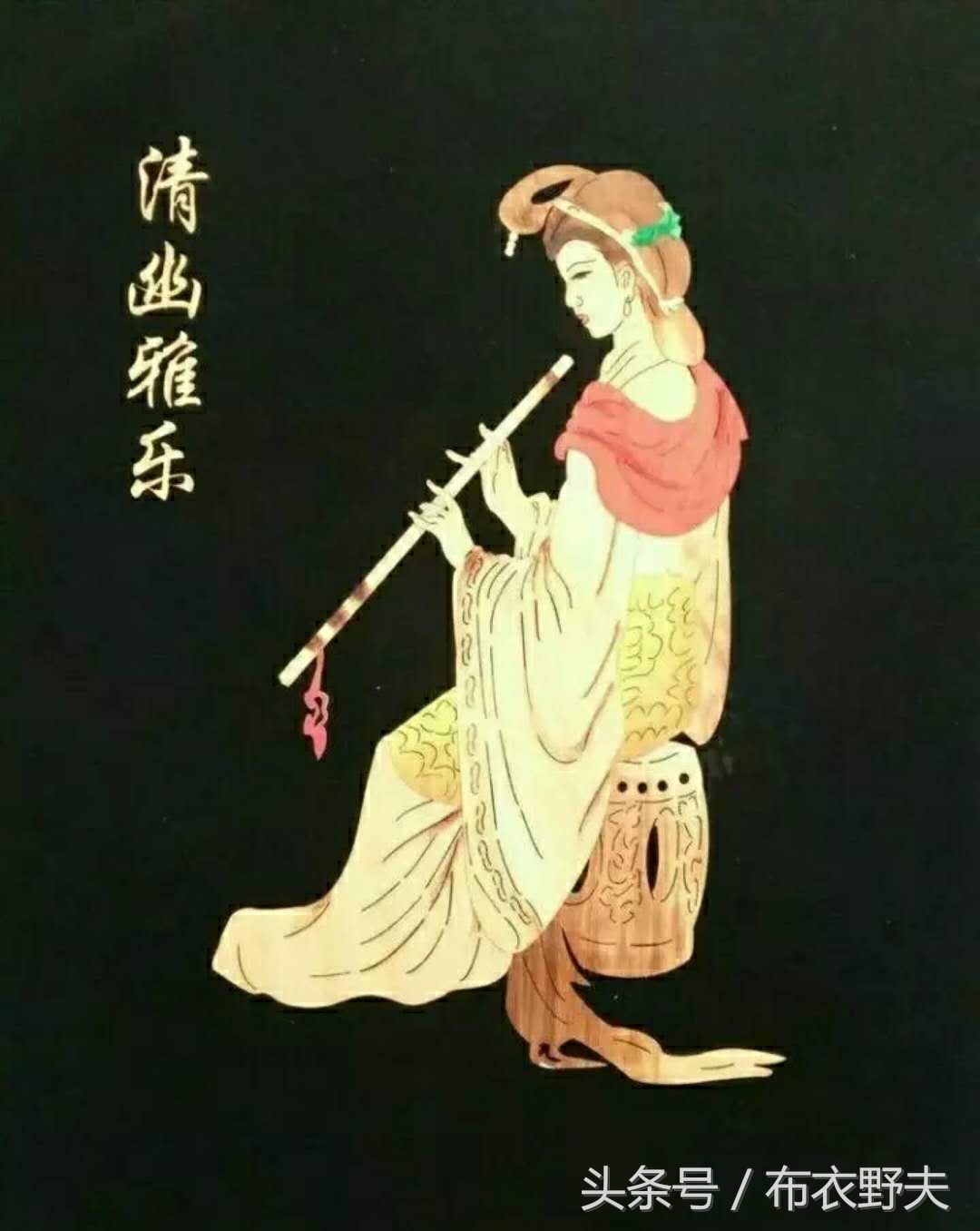 柳云霞作品,柳云霞麦秆画欣赏