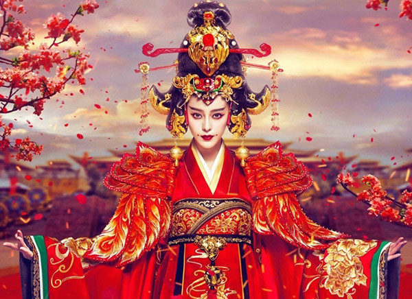 范冰冰的武媚娘传奇历史还原度,范冰冰武媚娘红衣片段