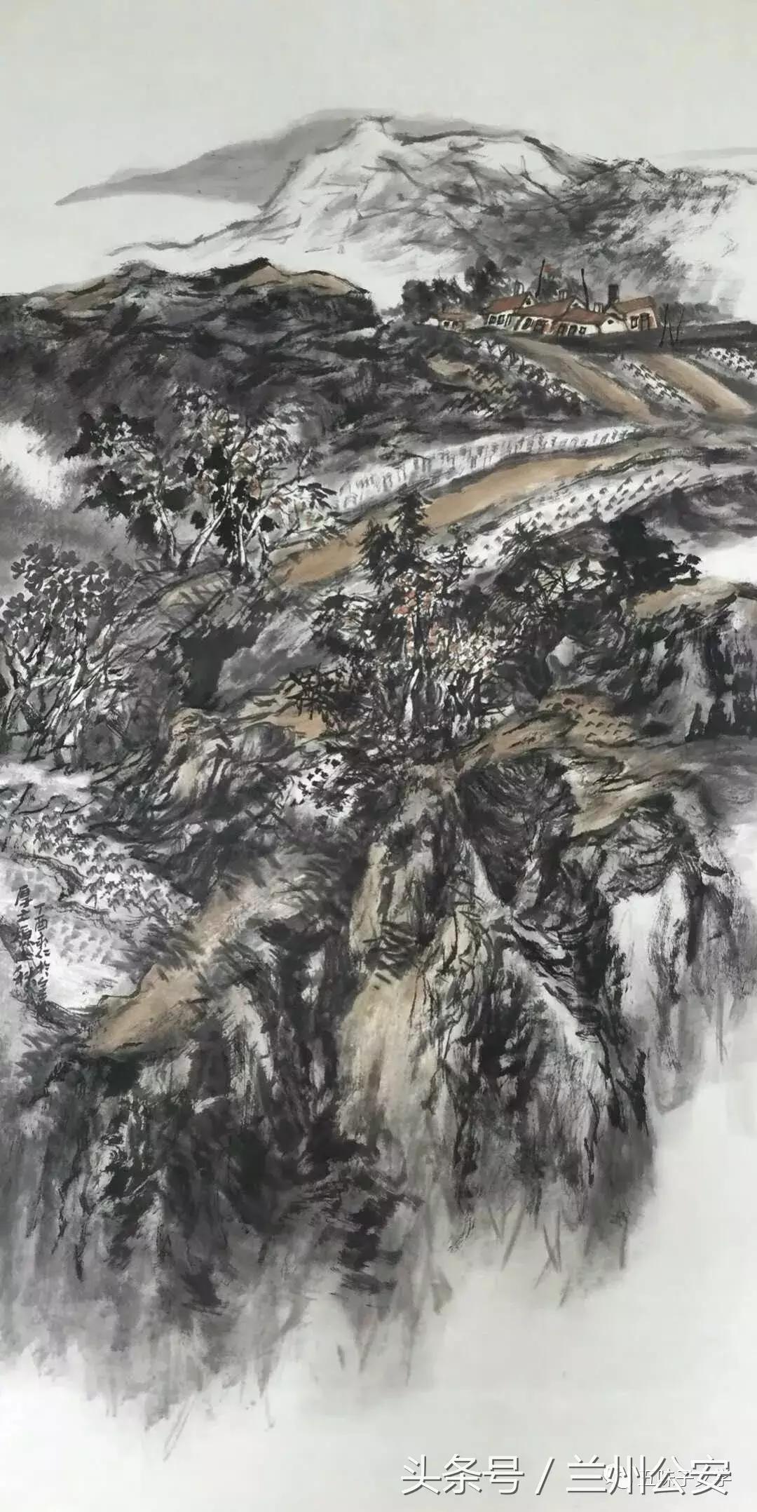 视角艺术:画笔书写大山激情演绎生命!