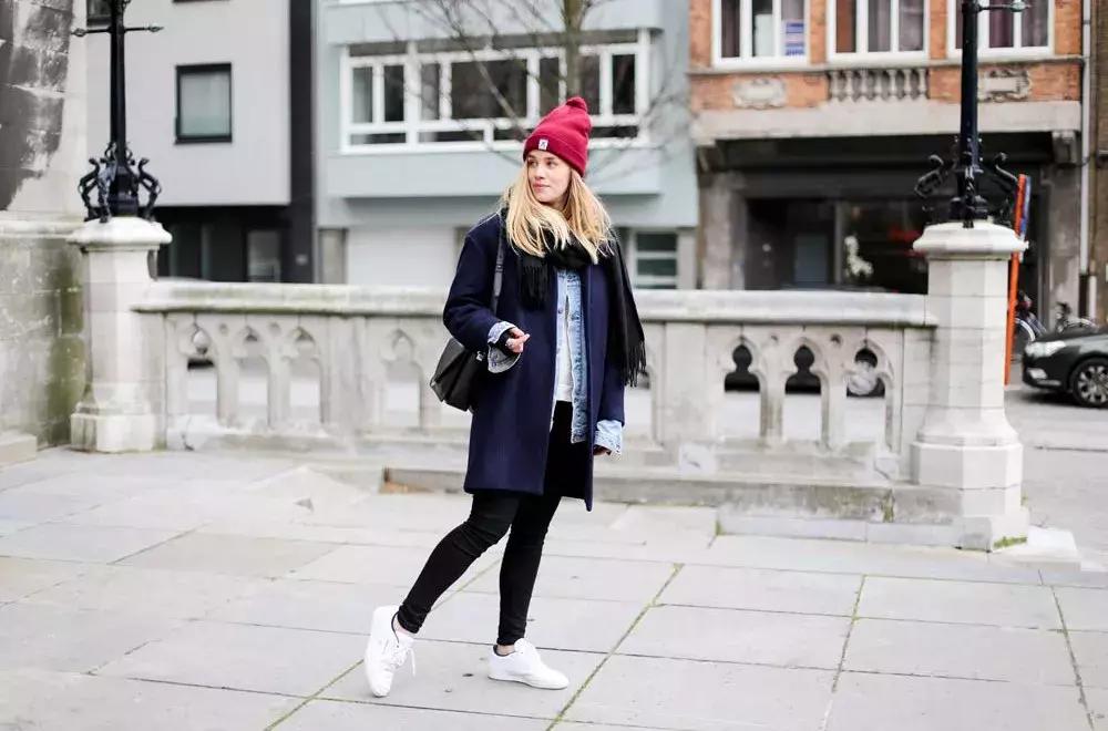 又降温了穿什么,保暖又好看针织帽