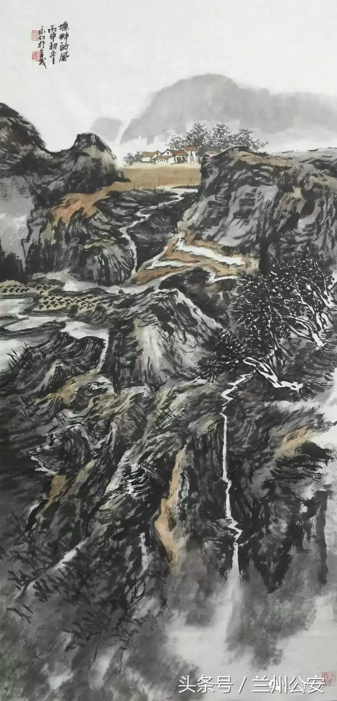 视角艺术:画笔书写大山激情演绎生命!