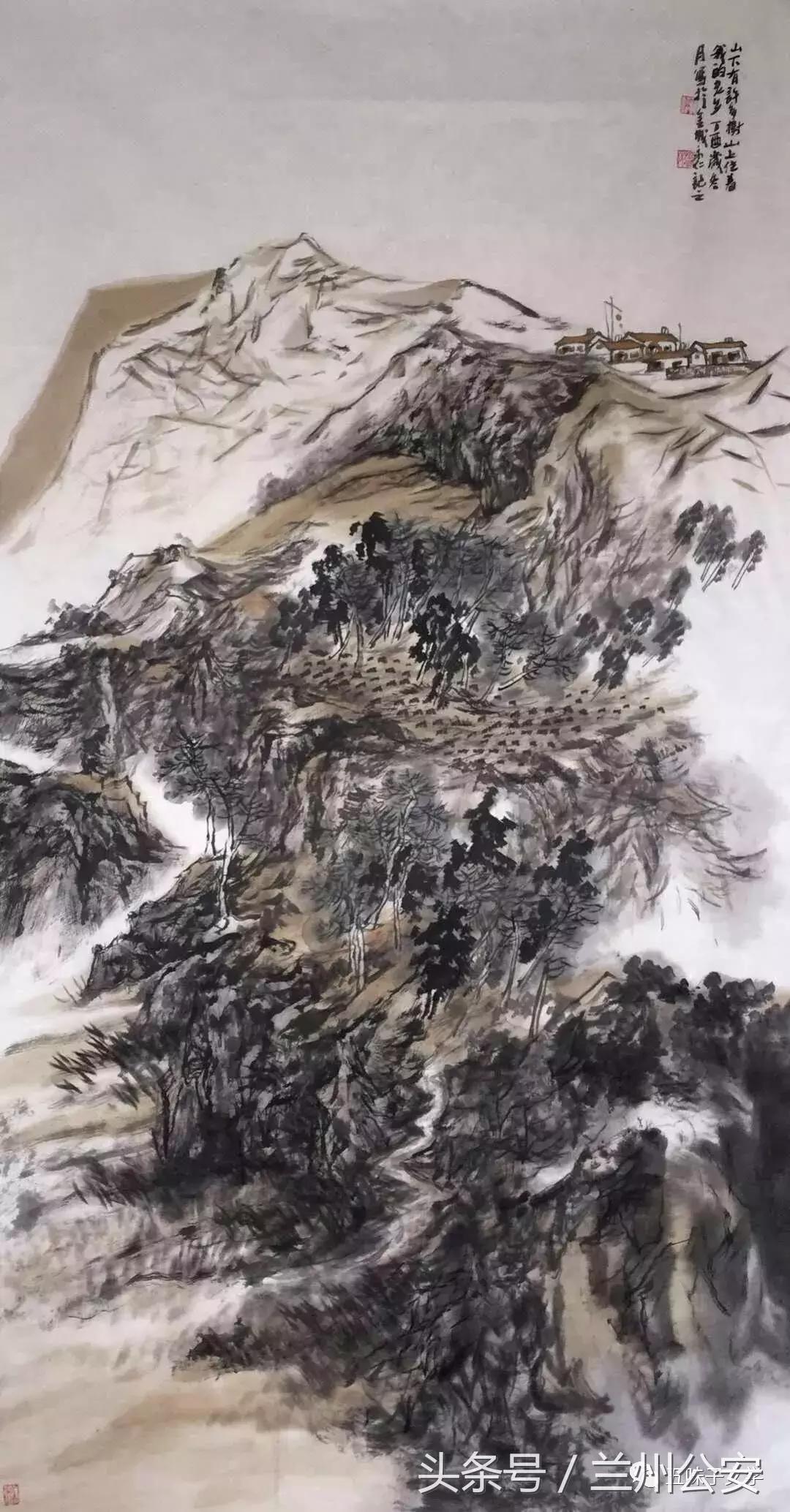 视角艺术:画笔书写大山激情演绎生命!