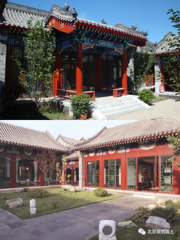 北京四合院和一般的院子区别,北京四合院院子景观效果图