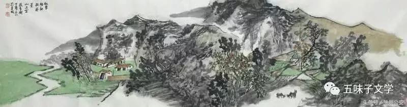 视角艺术:画笔书写大山激情演绎生命!