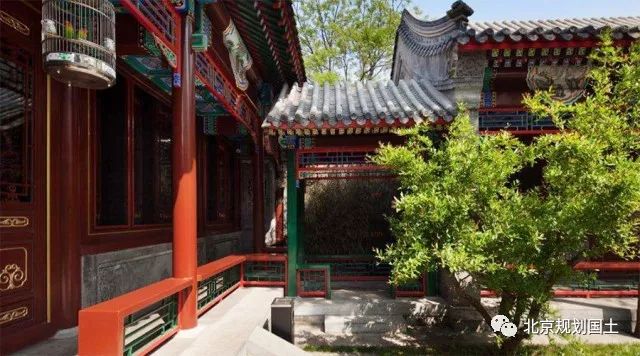 北京四合院和一般的院子区别,北京四合院院子景观效果图